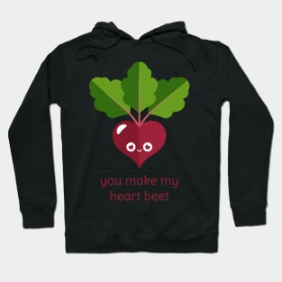 You Make My Heart Beet Hoodie